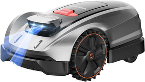 Sunseeker X3 Plus Robot Lawn Mower no Wire,0.3 Acre/13,000 Sq. Ft,Smart APP Control, AI & RTK Navigation, 6 Muti-Zone, Path Planning, for Small/Medium Yards, Included a Set of Blades.
