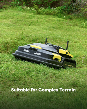 YARBO Robot Lawn Mower for Large Yard up to 6 Acres, Perimeter Wire Free, Modular Design, 1.2"-4.0" Cutting Height, 70% Slopes, Auto Recharging, AI Vision & RTK for Navigation
