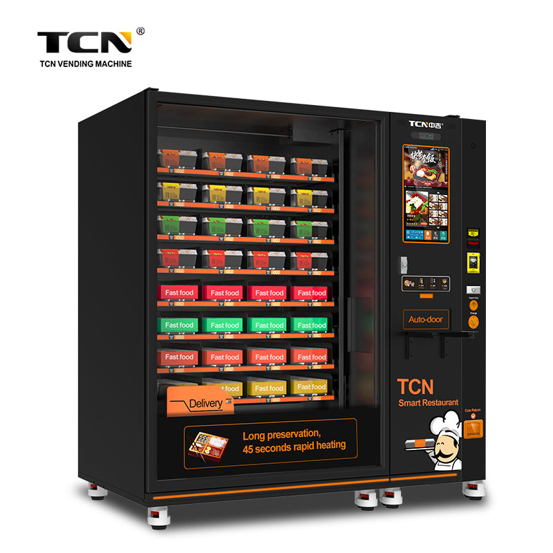 Packaged goods self-service retail station detail official product image