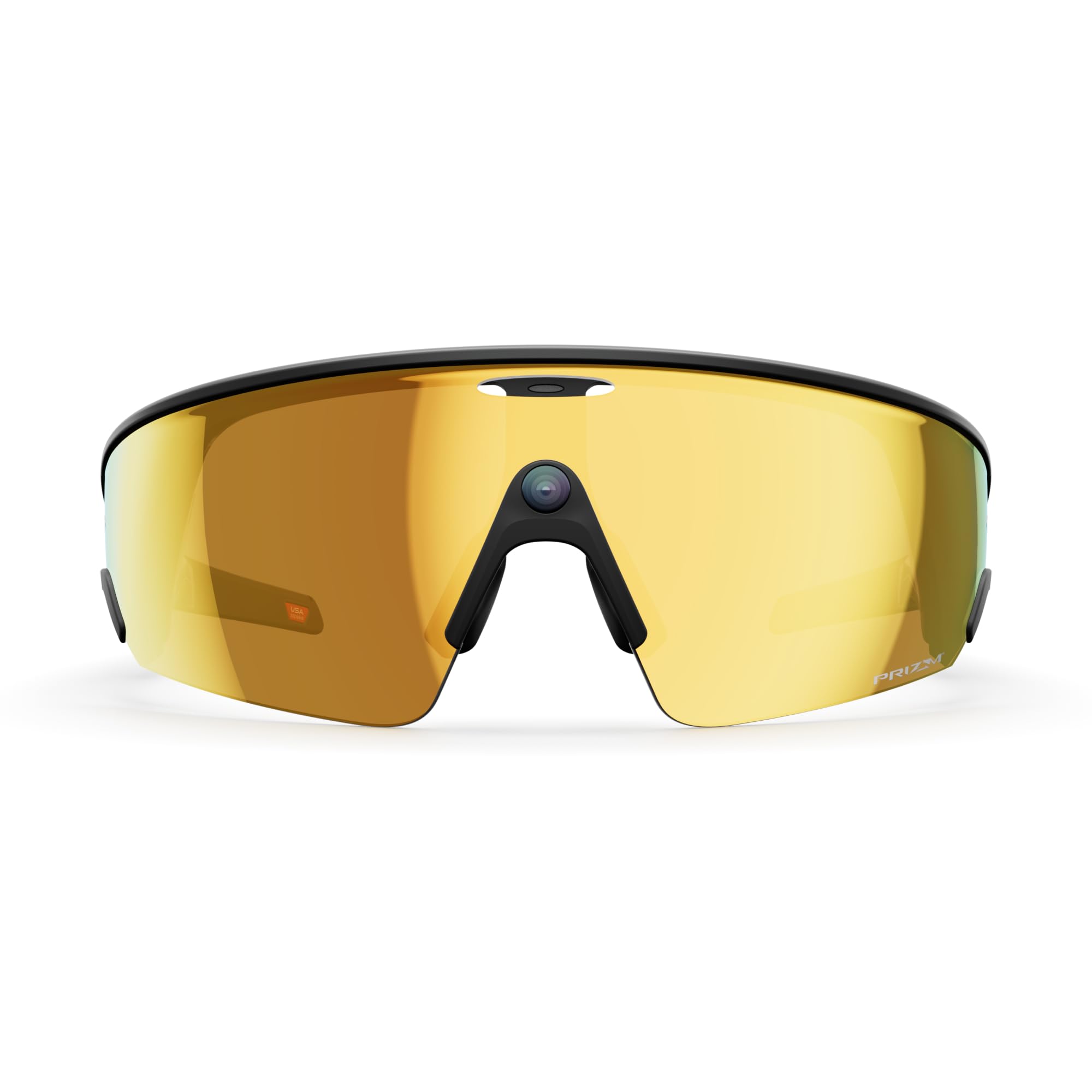 Oakley | Meta Vanguard with Meta AI, Audio, Photo, Video Compatibility - Black, Prizm™ 24K