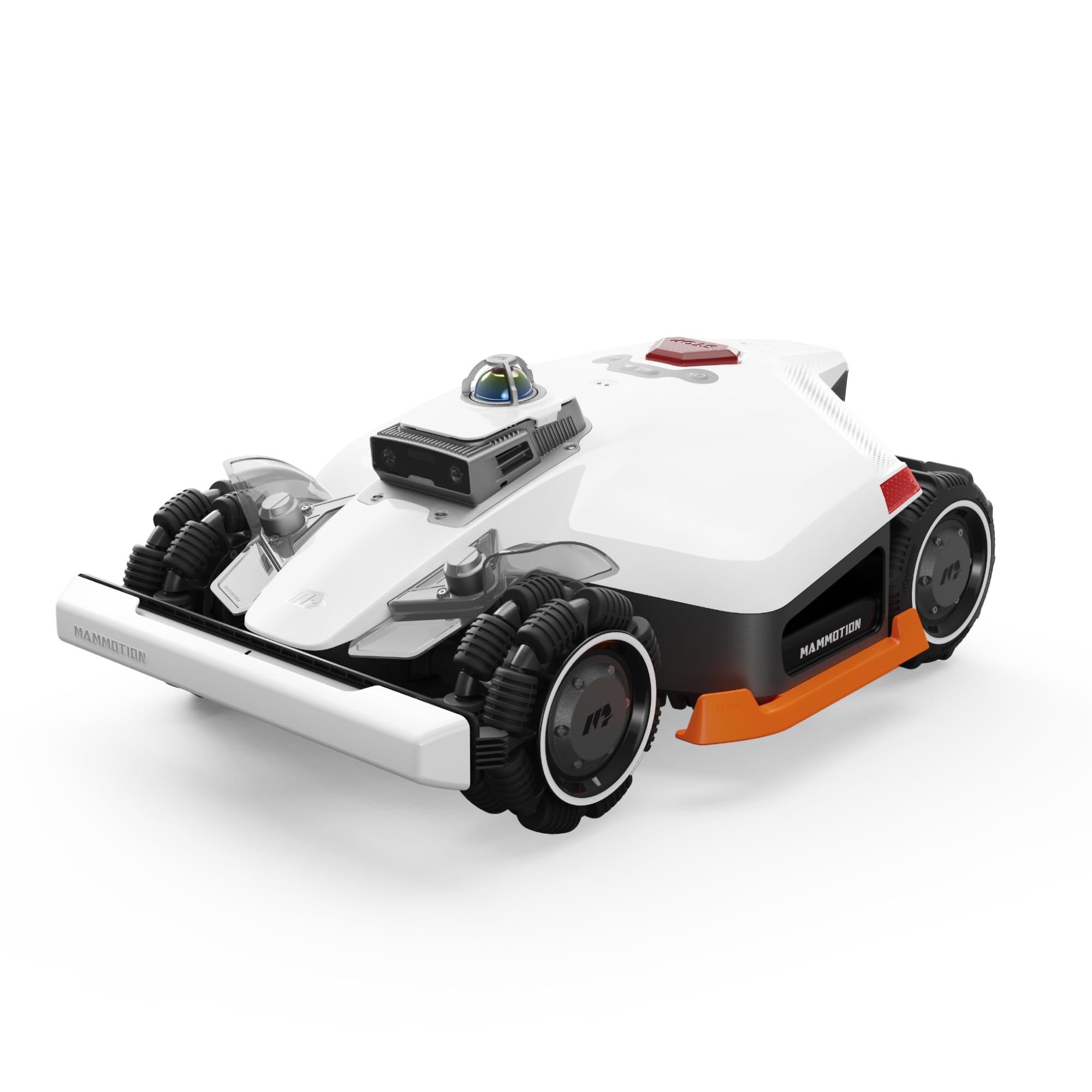 Mammotion LUBA 3 AWD 5000H Robot Lawn Mower with Garage, 1.25 Acres, 360° LiDAR+NetRTK+AI Vision, All-Wheel-Drive for 80% Slopes, 50 Multi-Zone Management, Cutting Height 2.2"-4.0"