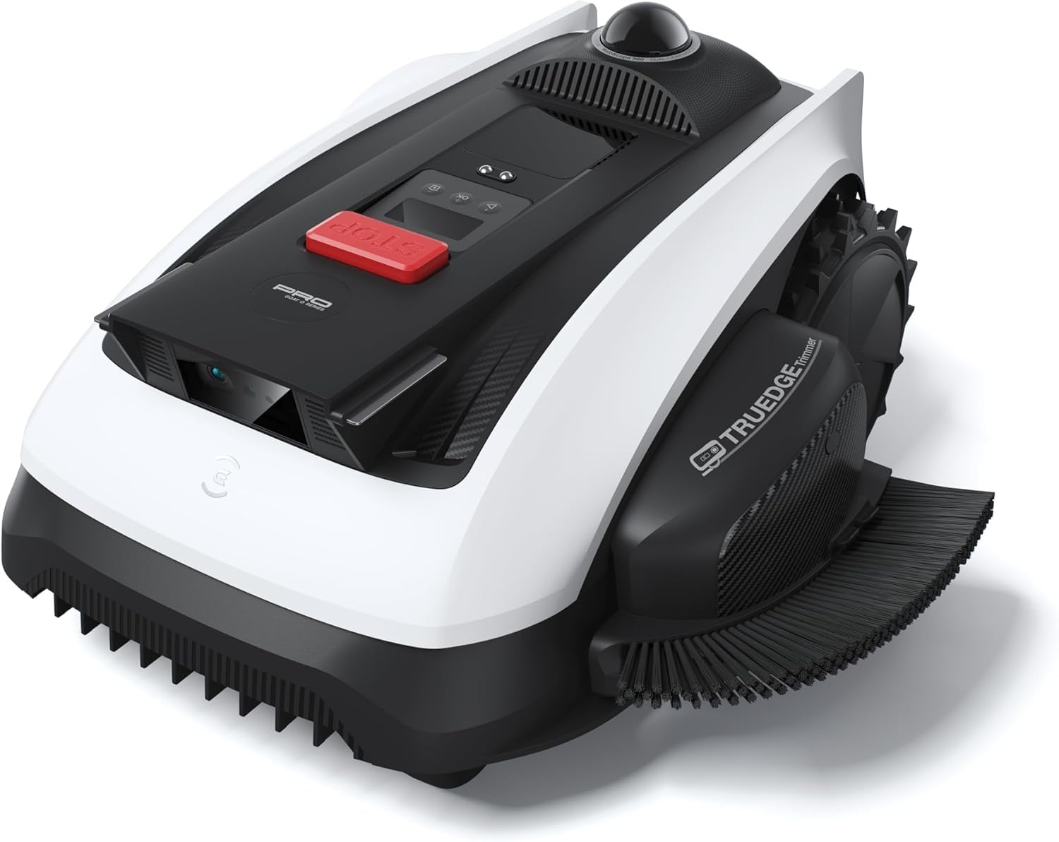 ECOVACS Goat A3000 LiDAR PRO Robotic Lawn Mower for Up to 3/4 Acre, 7500 mAh Battery with 189W Fast Charging, Wire-Free Dual-LiDAR Navigation, Built-in TruEdge Edge Trimmer, Smart App Control