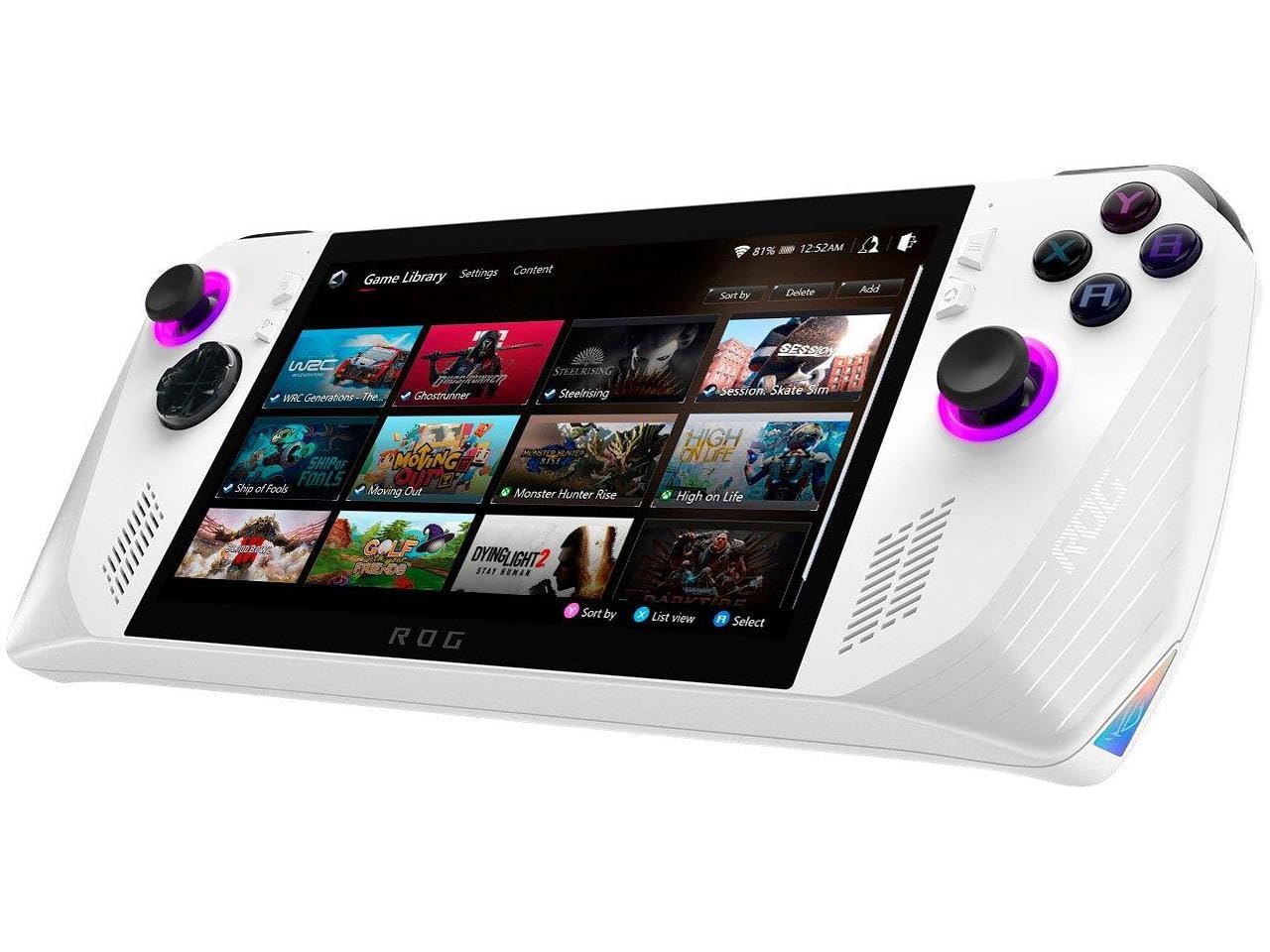 ASUS ROG Ally X 7" FHD 120Hz Gaming Handheld, 2.0 GHz Ryzen AI Z2 Extreme, AMD Radeon, 24 GB LPDDR5 RAM, 1 TB PCIe SSD, Windows(Japan Version)