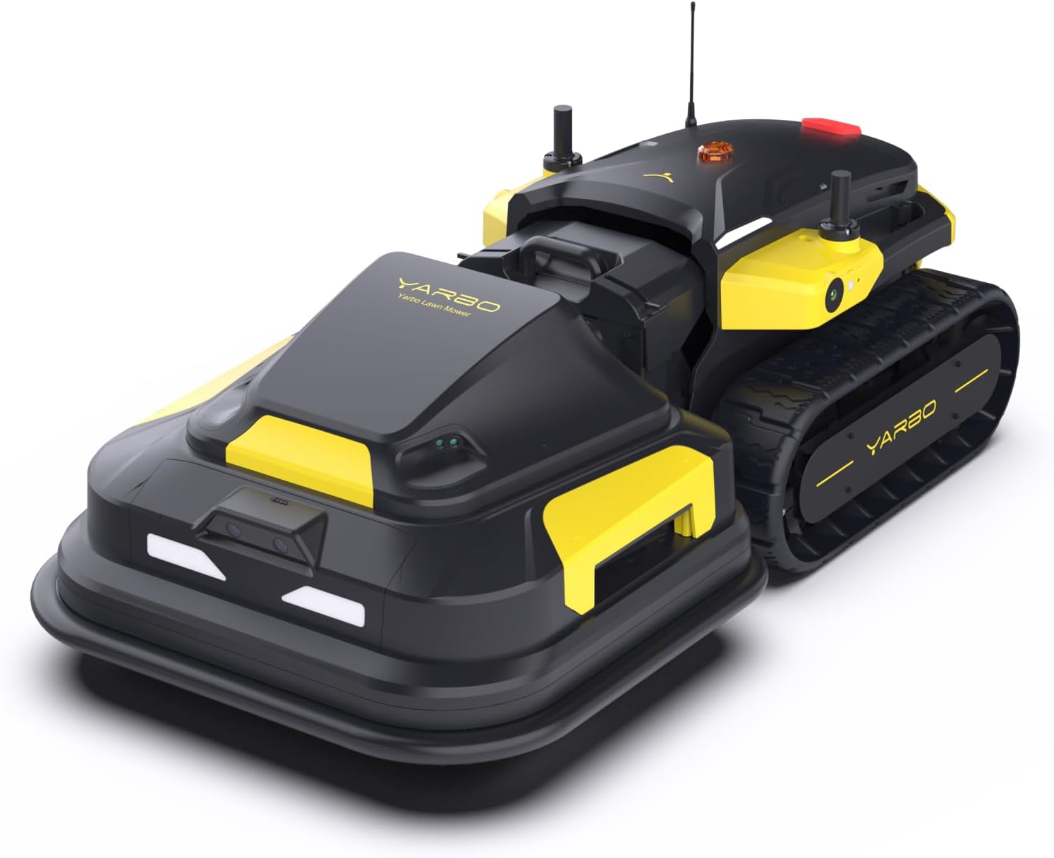 YARBO Robot Lawn Mower for Large Yard up to 6 Acres, Perimeter Wire Free, Modular Design, 1.2"-4.0" Cutting Height, 70% Slopes, Auto Recharging, AI Vision & RTK for Navigation
