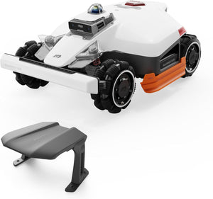 Mammotion LUBA 3 AWD 5000H Robot Lawn Mower with Garage, 1.25 Acres, 360° LiDAR+NetRTK+AI Vision, All-Wheel-Drive for 80% Slopes, 50 Multi-Zone Management, Cutting Height 2.2"-4.0"