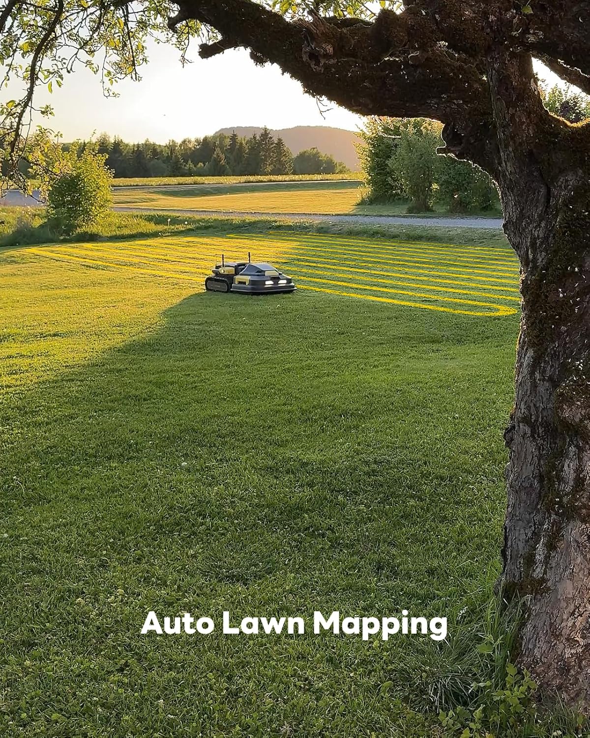 YARBO Robot Lawn Mower for Large Yard up to 6 Acres, Perimeter Wire Free, Modular Design, 1.2"-4.0" Cutting Height, 70% Slopes, Auto Recharging, AI Vision & RTK for Navigation
