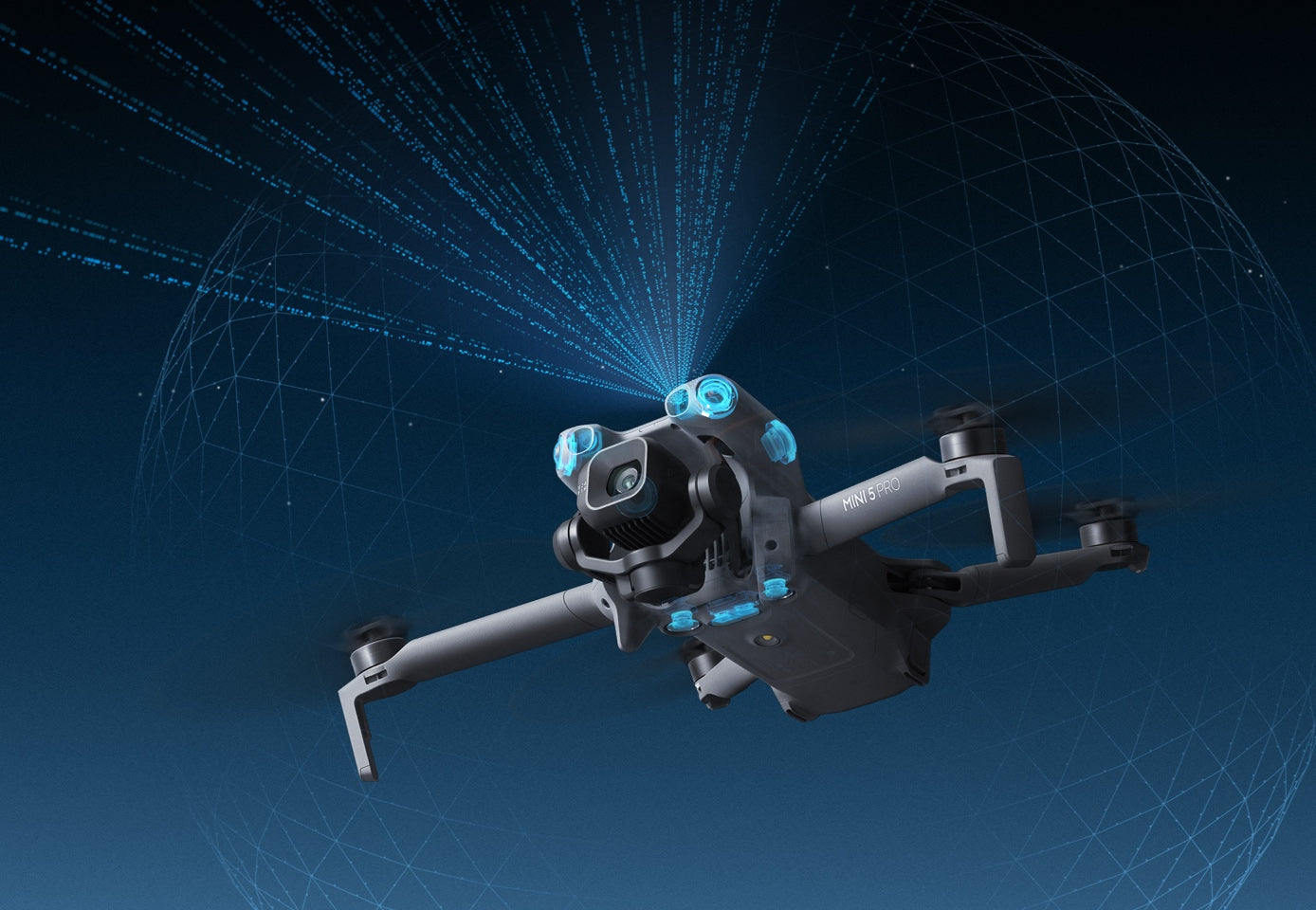 DJI Mini 5 Pro official manufacturer obstacle sensing image