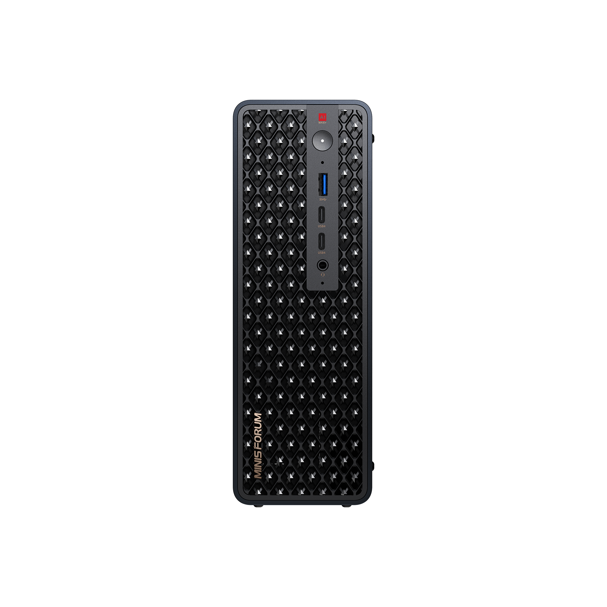 MINISFORUM MS-S1 Max AI Workstation — official angled product view