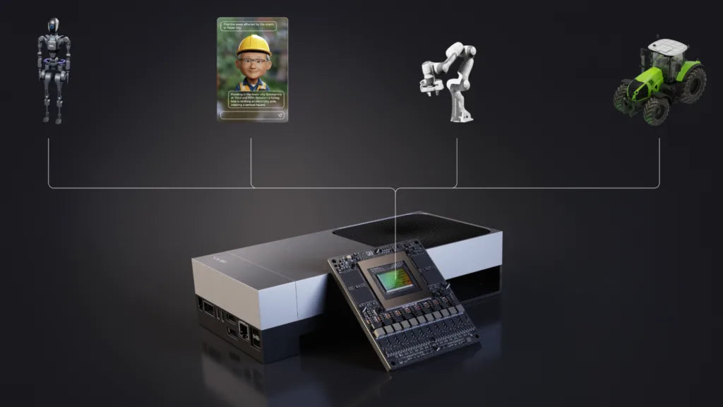 NVIDIA Jetson Thor physical AI robotics official product visual