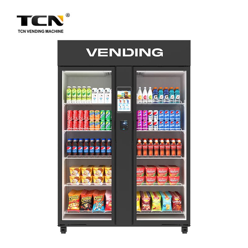 Commercial self-service retail cooler official product image