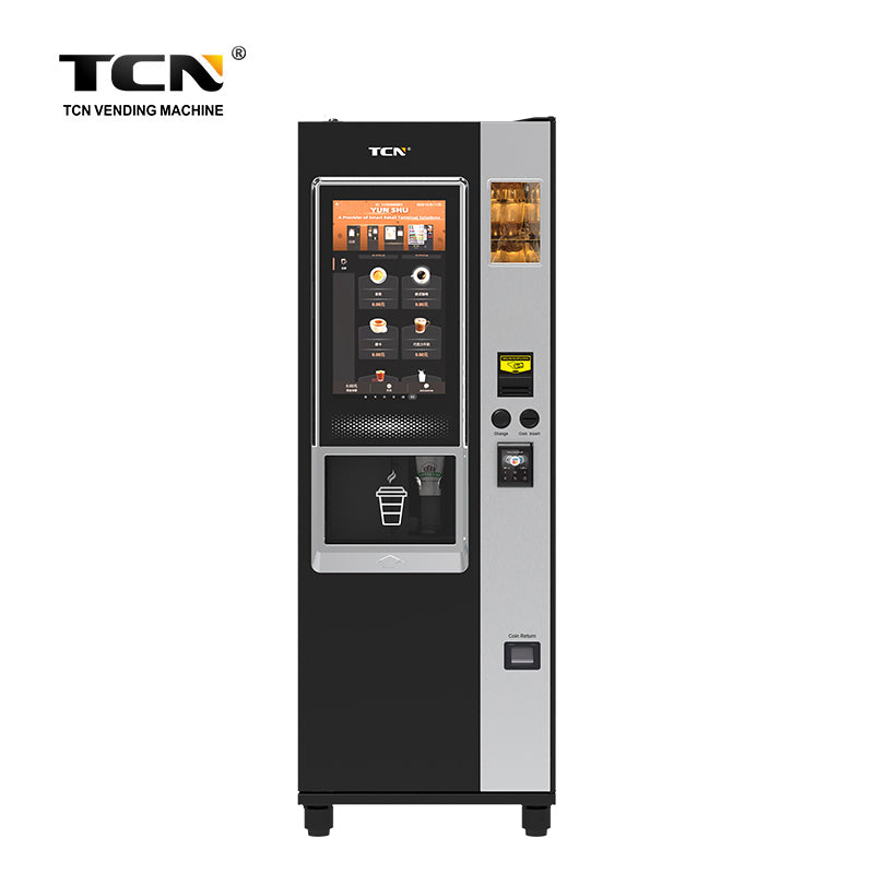 Self-service coffee retail station front official product image