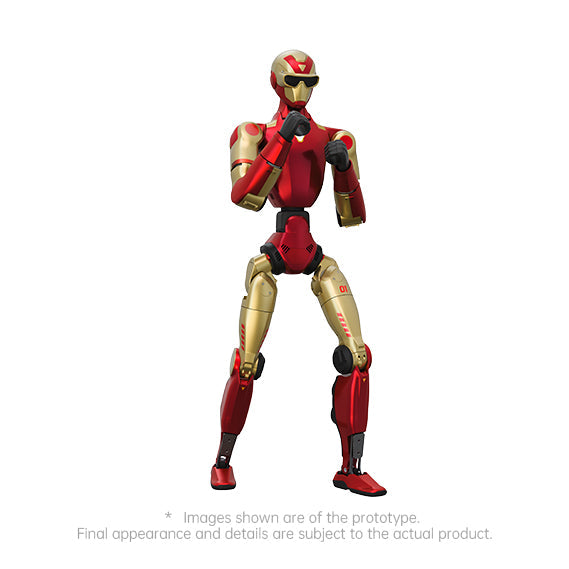 Unitree R1 official product image red variant
