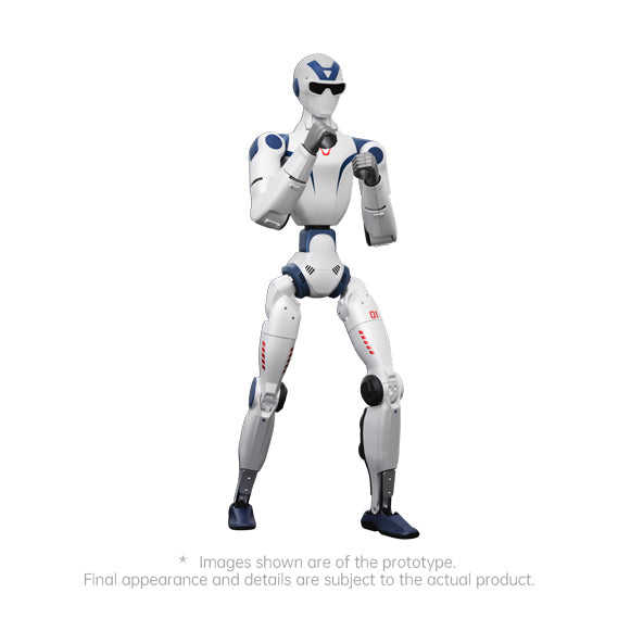 Unitree R1 official product image white variant